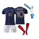 #7 Mbappe France World Cup Soccer Jersey Adult Uniform - Sports Team, Jersey/Shorts/Socks/Gift for Women and Men (A, US, Alpha, Large, Regular, Regular)