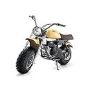 SEANGLES 196cc Mini Bike Off Road Trail Bike for Youths Adults Over Ages 15 - with 260lbs Weight Capacity -Tested and Fully Assembled (Yellow)