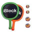 iBlock Bouncy Paddle Ball Game,Versatile and Durable Racquet for Family Fun and Fitness,Perfect for Kids and Adults Entertainment and Exercise,Indoor and Outdoor Activities,Ideal Birthday