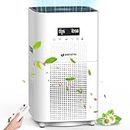 Dayette Air Purifiers for Home Bedroom Large Room, Up to 3000 Sq Ft Air Purifier with PM 2.5 Display Air Quality Sensor, H13 Ture HEPA Air Filter for Pets Smoke Dust Allergies, 22dB (CADR 400+ m³/h)