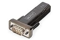 DIGITUS USB auf Seriell Adapter - RS232 Konverter - USB 2.0 Typ-A zu DSUB 9M - FTDI FT232RL Chipsatz - Inkl. 80 cm Kabel
