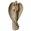 Estatua del jardin del hogar del angel guardian de 9'', guardian angel statue