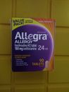 Allegra 24 Hour Allergy Supplement 90 Tabs Sealed exp. 2025+
