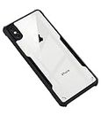 Amazon Brand - Solimo Mobile Cover for Apple iPhone X (Polycarbonate_Black)