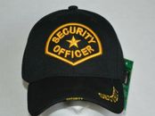 SECURITY OFFICER MILITAR HEADWEAR TXT SECURITY OR LOGO DEPEND "only navy blue"