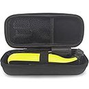 Viniso Hard Shaver Case Compatible for Philips QP2525 OneBlade Shaver Face and Body Hybrid Electric Trimmer Travel Case