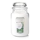 Yankee Candle White Gardenia Scented, Classic 22oz Large Jar Single Wick Candle, Over 110 Hours of Burn Time
