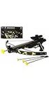 Crossbow For Kids With Laser Scope & 3 Arrows Toy For Baby Kids, Multicolor