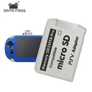 DATA FROG PS Vita Memory Card Adapter For PS Game SD Game Card Slot Adapter Converter 3.60 System