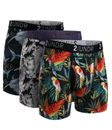 2UNDR PACK OF 3 BOXERS-SWING SHIFT- GREAT WHITE/RHINO/PARROT(LARGE) $59