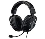 Logitech G Pro X Gaming Wired Over Ear Headphones with Mic Blue Voice DTS Headphone:X 2.0, 50Mm Pro-G Drivers, 2.0 Surround Sound for Esports Gaming, Pc/Ps/Xbox/Vr/Nintendo Switch - (Black)