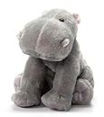 The Petting Zoo Hippo Stuffed Animal, Gifts for Kids, Wild Onez Zoo Animals, Hippo Plush Toy 12 inches
