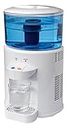 Lenoxx 5L Bench Top Water Cooler & Filter - Water Purifier & Dispenser for Chilled & Room Temperature Water - Dual Taps, Advance Filteration & Fast Cooling - for Home & Office