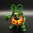 4"Green Red  Red Rat Fink "Daddy" ED Roth PVC Action Figure Without Box