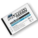 PolarCell BL-5J Batterie Li-ION de Rechange pour Nokia 5800 XpressMusic | 1600 mAh | Nokia 5230, C3-00, N900, X1-00, X6-00, X6-00, Asha 200, 201, 302, Lumia 520, Lumia 530 | cellules A+