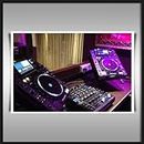 PIONEER DJ CDJ 2000 & DJM-900 NEXUS MIXER A1 SCHWERE BAUMWOLLE LEINWAND KUNSTDRUCK 90X60CMS