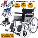 ✅20"/24"Fold Manual Wheelchair Aluminium Elderly and Disabled ✅Lifetime Warrany✅