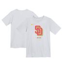 Preschool Nike White San Diego Padres City Connect Large Logo T-Shirt
