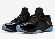 Nike Air Jordan 11 CMFT Low 'DMP' Black Metallic Gold DO0613-007 Men's Shoes New