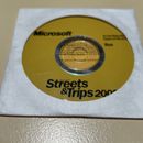 2 CD Microsoft Street & Trips 2002 para Windows excelente estado
