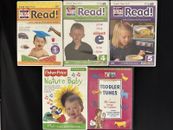 Lot Of 5 Dvds Your Baby Can Read Fisher-Price Nature Baby Toddle Tunes On