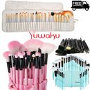 32PCS Professional Kabuki Make up Brushes Set Cosmetic Tool With Makeup Bag Case