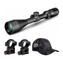 Vortex Crossfire II 3-9x50 Straight Wall BDC Riflescope with Rings and Hat