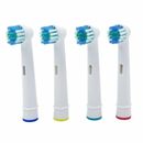 4x Replacement Brush Heads Electric Toothbrush for oral-B Braun Precision Clean