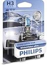Philips automotive lighting Whitevision Ultra H3 Lampadina Fari Auto, Blister Singolo