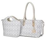 MKF Collection Casey M Signature 2-Piece Set Tote/Crossbody Bags by Mia K Farrow