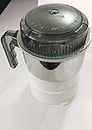 Sujata Chutney Steel Jar, 400 ml, (White), Stainless Steel (White_1)