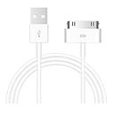 ZLONXUN USB Charging & Sync Cable Compatible with iPhone 4/4S/3G/3GS,iPad 1 2 3,iPod Touch 4 3 2 1,Nano,iPod Classic 3 2 1,(3.3 Feet,White)