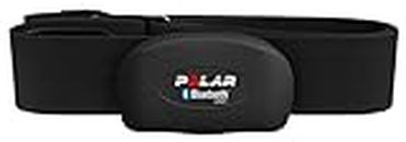 POLAR H7 Bluetooth Heart Rate Sensor & Fitness Tracker (Black, Medium/XX-Large)