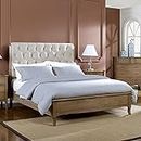 Life Décor Fairy Premium American Poplar Timber European Modern 4 pcs Bedroom Set (Queen + 2 x Bedside Table + Tallboy)