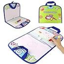 Coolplay Kid Activities Water Drawing Mat Painting with Water Pen Airplane Travel Toy for Toddlers