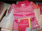 Retired American Girl Doll Rainy Day Coat AND CHARM NEW IN BOX BOX HAS DAMAGE
