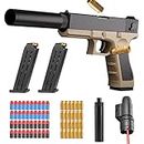Pistola de Espuma Blaster, EVA Juguetes de Tiro de Blanda, Modelo de Pistola Suave para 14 Regalos para niños