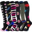 bropite Compression Socks for Women & Men Circulation-Compression Socks 20-31 mmhg-Best for Running,Medical,Nurse,Travel