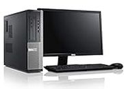 (Renewed) Dell Optiplex 790 Desktop (IntelCore i3/8 GB RAM/ 1 TB HDD/ Windows 10 Pro,MS Office/Intel Q65 Express Chipset/DVD R/W, 17"Monitor(1398 x 780), Black