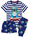 T-shirt pigiama ragazzo treni Thomas & Friends con fondo lungo o corto