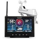 AcuRite Iris (5-in-1) Weather Station with HD Display, White Black
