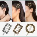 Women Crystal Hair Clip Crystal Rhinestone Barrette Hairpin Headwear Accessories