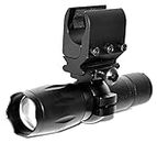 Trinity Tactical Flashlight with Mount Compatible with Mossberg Maverick 88 Pump 12 Gauge Single Rail Adapter Hunting Accessories.