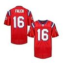 Men 16 Shane Falco Movie Football Jersey The Replacements Jersey Red, Red, X-Large