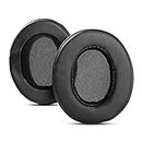 YDYBZB AM/FM Ear Pads Ear Cushions Replacement Compatible with Radio Shack AM/FM RadioShack Stereo Headphones Protein Leather Earpads