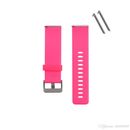 Replacement Silicone Wrist Band Strap Fitbit Blaze Smart Watch SM LG Hot Pink