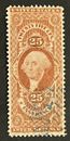 Travelstamps: 1862-1871 US Stamps Scott #R47c REVENUE ISSUE Life Insurance Used