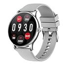BEYSG Reloj Inteligente para Hombres Y Mujeres,GPS Track Bluetooth Chiamata Donne Smart Watch Uomo Full Touch Fitness Track Impermeabile Uomo Smartwatch Lady para Android iOS, F