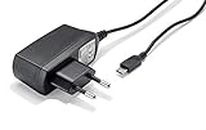 Slabo Ladegerät Micro USB Handy Netzteil - 1000mAh - für LG Class/Stylus 2 / V10 / X cam/X Screen/Zero/X Power / K3 (2017) / K4 (2017) M160E / X Power 2 - SCHWARZ