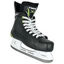 TronX Stryker 3.0 Senior Adult Junior Kids Ice Hockey Skates, New for 2023 (Skate Size 4 (Shoe Size 5-5.5))